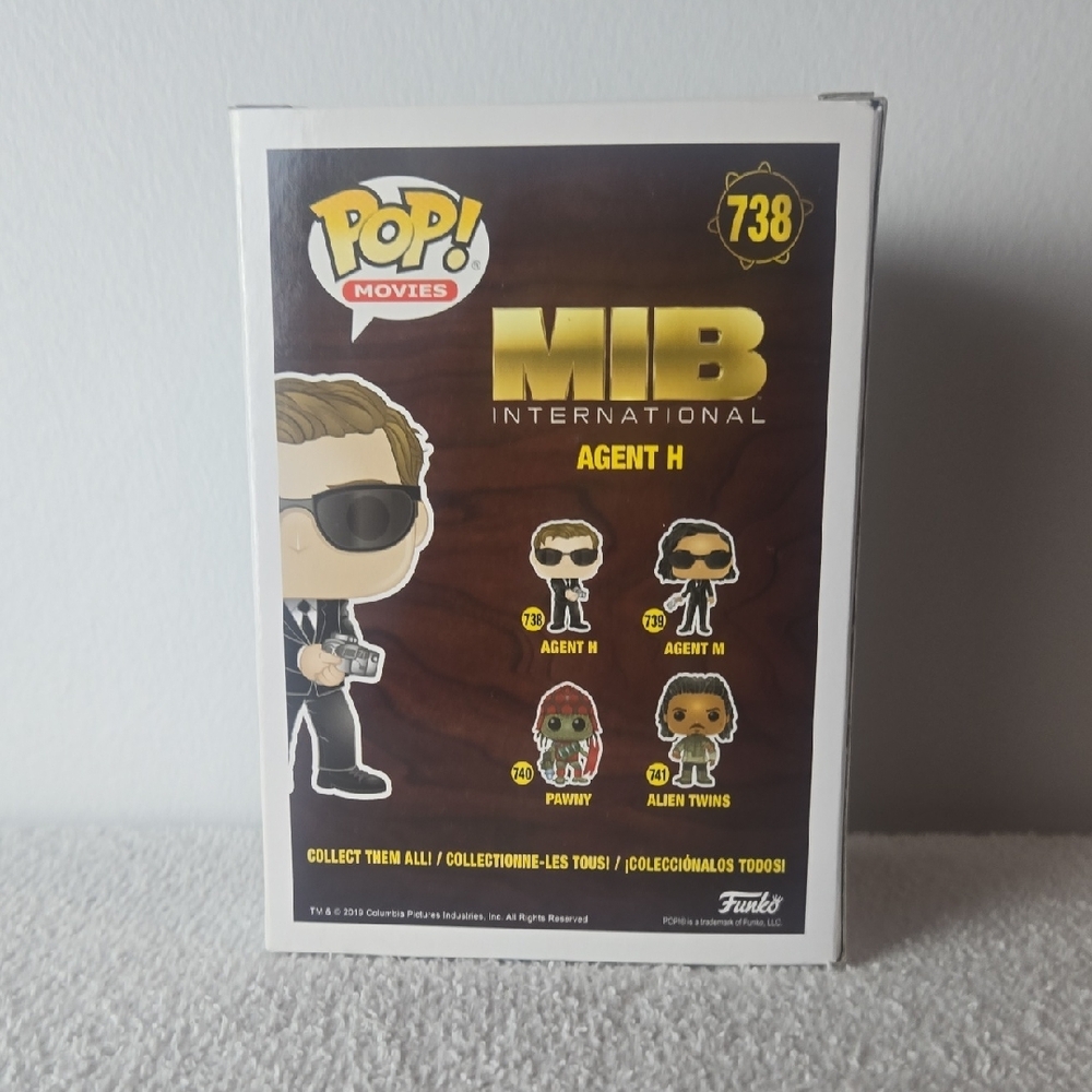 Funko Pop! Movies: MIB International - Agent H (Number 738) 3 for $25 - Picture 3 of 6